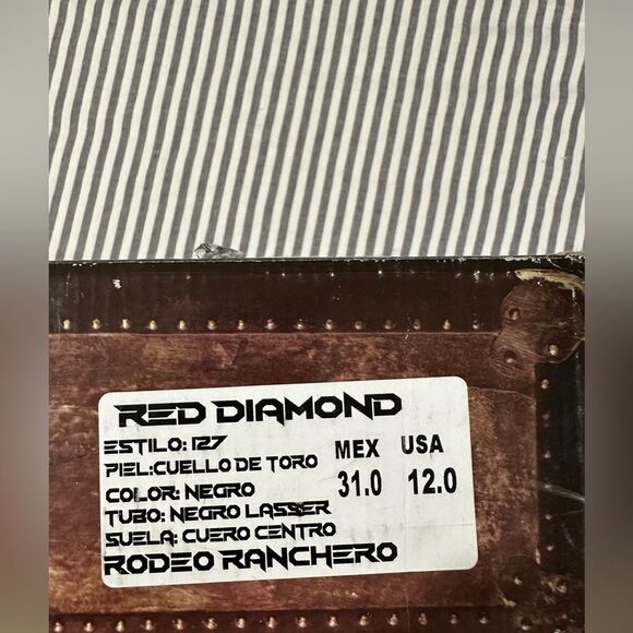Red Diamond cowboy boots - Picture 9 of 10